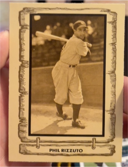 1982 Cramer Baseball Legends Series 3 #82 Phil Rizzuto — front