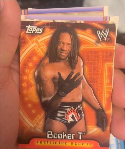 2006 Topps WWE Insider Restricted Access #38 Booker T — front