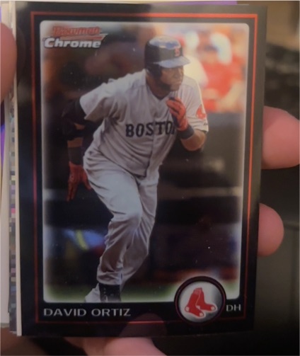 2010 Bowman Chrome #22 David Ortiz — front