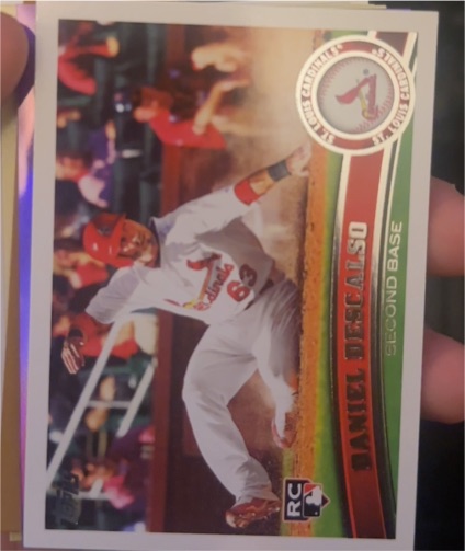 2011 Topps #87 Daniel Descalso — front