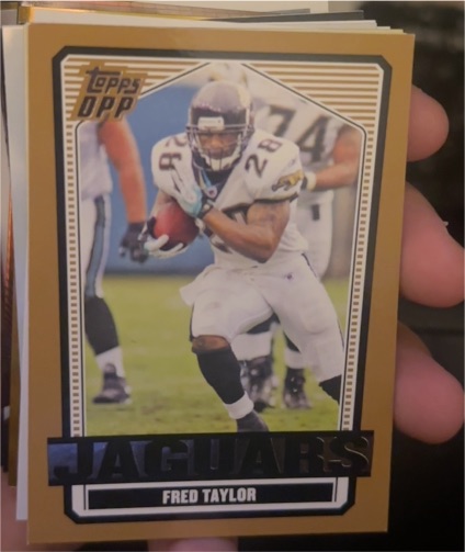 2007 Topps Draft Picks and Prospects #19 Fred Taylor — front