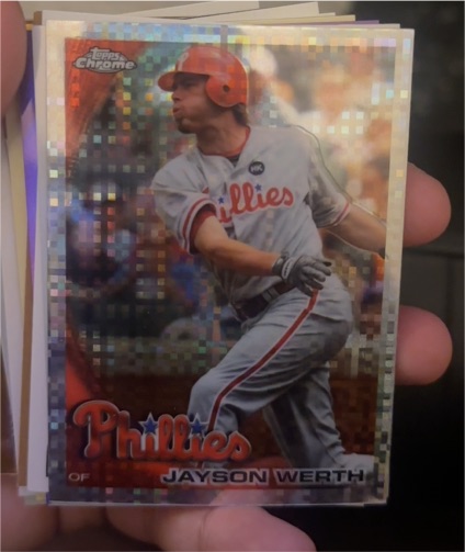 2010 Topps Chrome #334 Jayson Werth — front