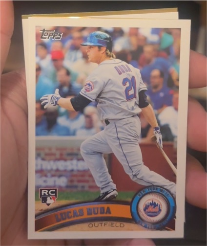 2011 Topps #129 Lucas Duda — front