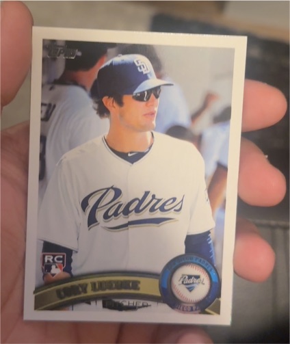 2011 Topps #193 Cory Luebke — front