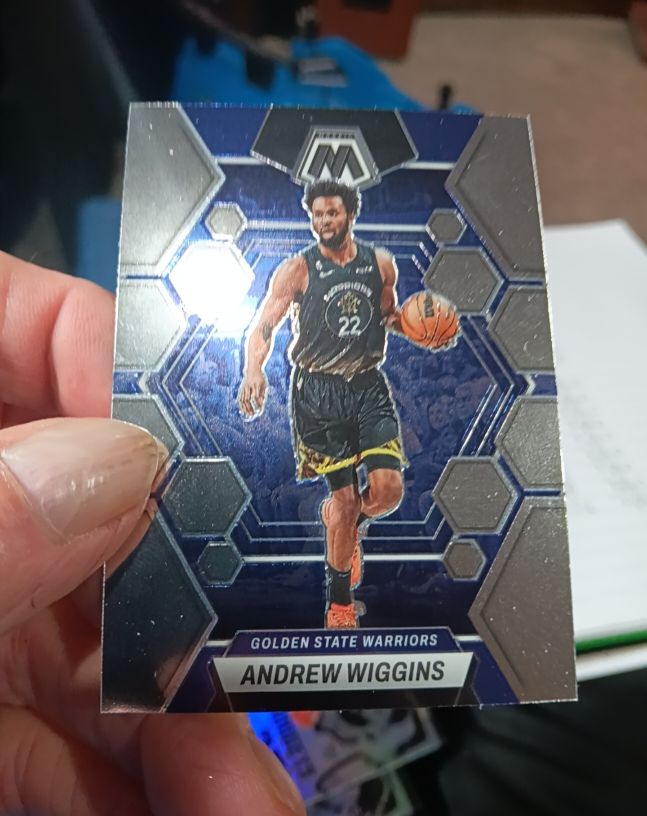 2022-23 Panini Mosaic #40 Andrew Wiggins — front