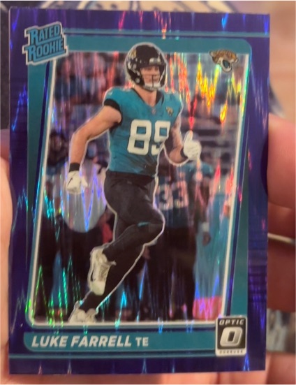 2021 Panini Donruss Optic #287 Luke Farrell — front