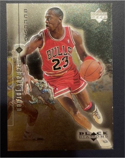 1998-99 Upper Deck Black Diamond #3 Michael Jordan — front