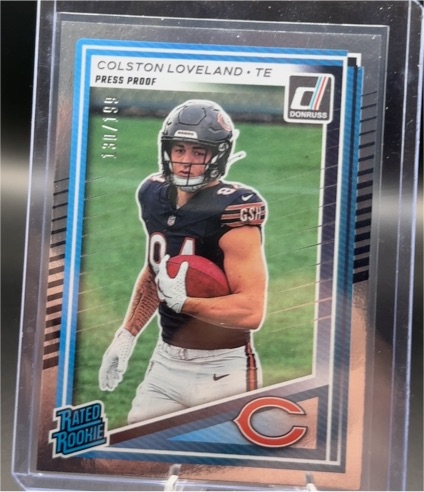 2025 Panini Donruss #310 Colston Loveland — front