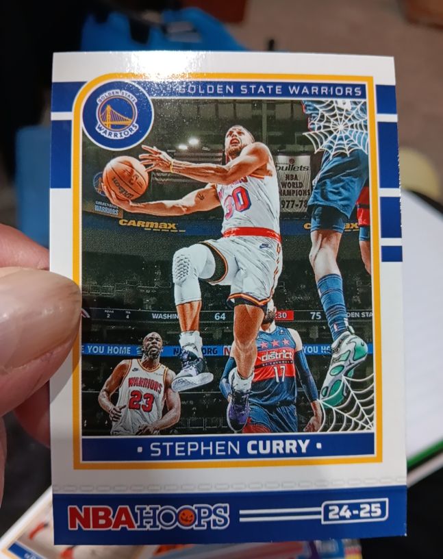2024-25 Panini Haunted Hoops #22 Stephen Curry — front