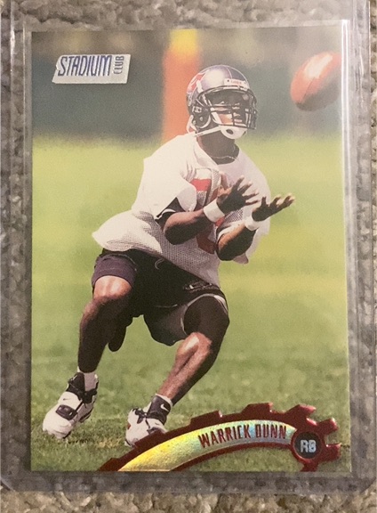 1997 Topps Stadium Club #156 Warrick Dunn — front