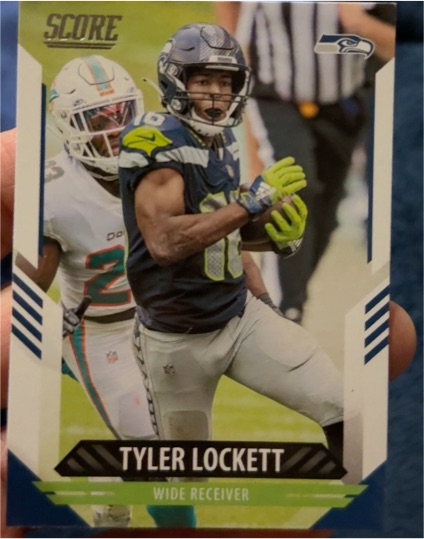 2021 Panini Score Football #270 Tyler Lockett — front
