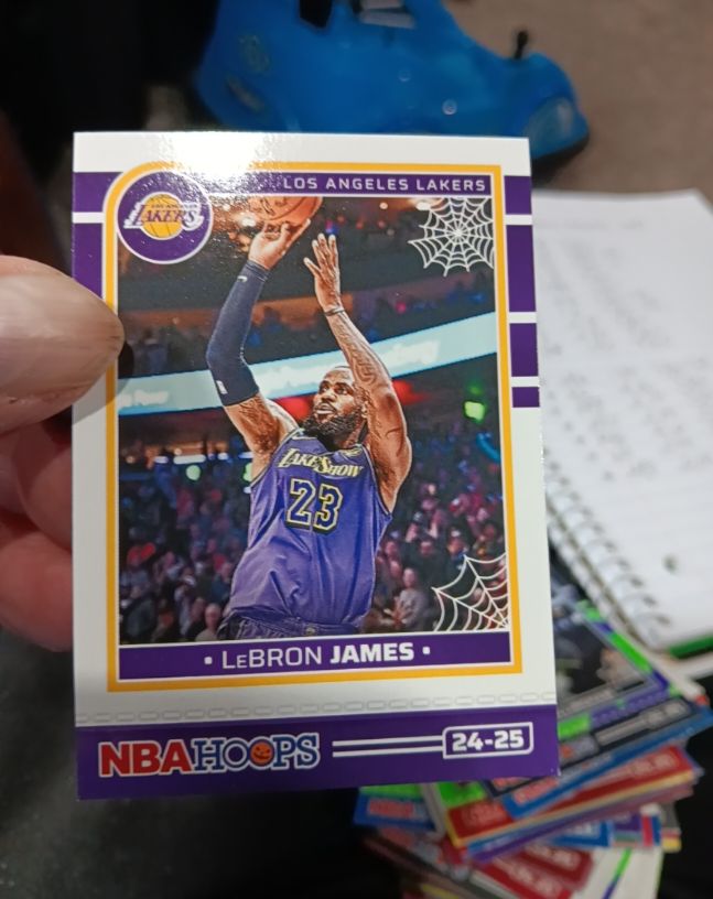 2024-25 Panini Haunted Hoops #193 LeBron James — front