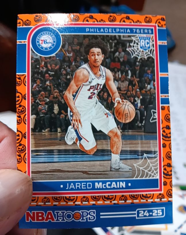 2024-25 Panini Haunted Hoops #263 Jared McCain — front