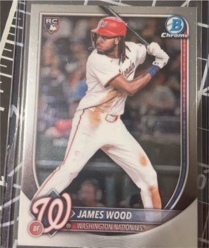 2025 Bowman Chrome #29 James Wood — front