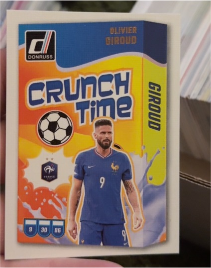 2024 Donruss Crunch Time #10 Olivier Giroud — front