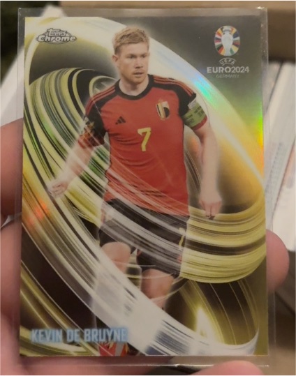 2024 Topps Chrome UEFA Euro #NN-23 Kevin De Bruyne — front