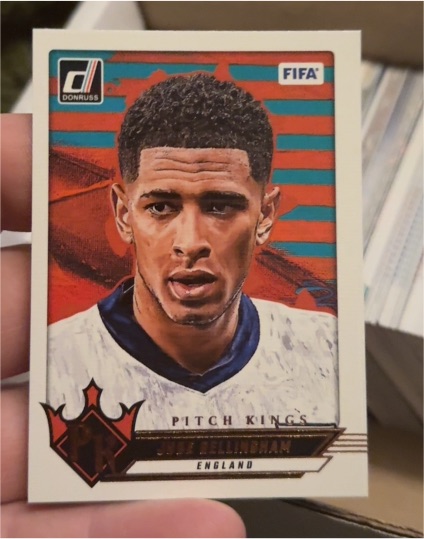2024-25 Donruss Soccer #2 Jude Bellingham Pitch Kings — front