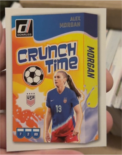 2024-25 Donruss #16 Alex Morgan Crunch Time — front