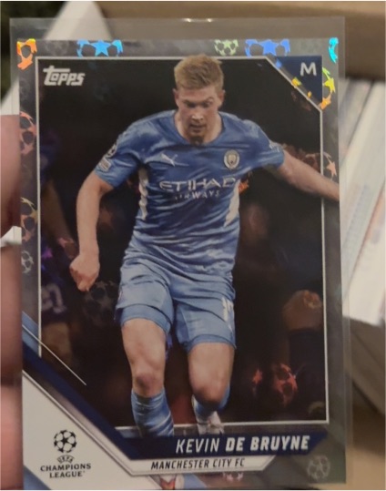 2021-22 Topps UEFA Champions League #73 Kevin De Bruyne — front