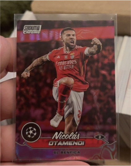 2023-24 Topps Stadium Club Chrome UEFA #53 Nicolas Otamendi — front