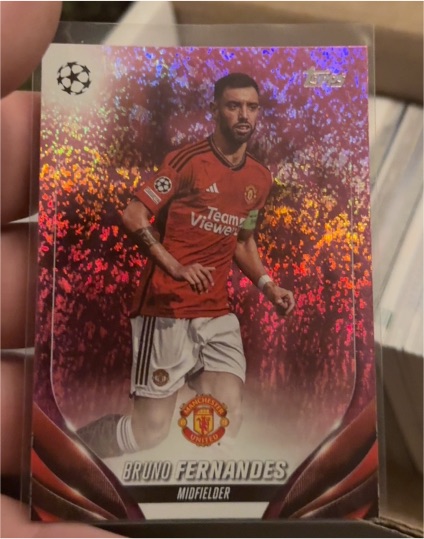 2023-24 Topps UEFA Club Competitions #178 Bruno Fernandes — front