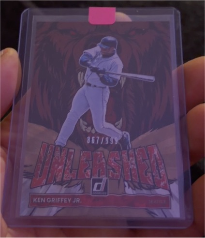 2022 Donruss #UL-20 Ken Griffey Jr. Unleashed Rapture — front