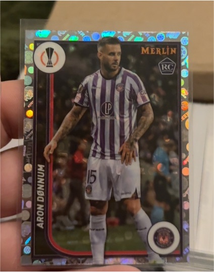 2023-24 Topps Merlin UEFA Club Competitions #133 Aron Dønnum — front