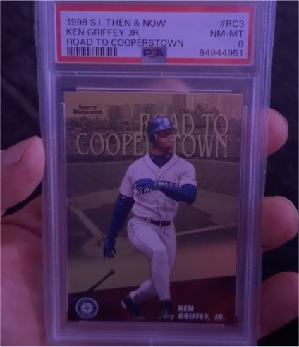 1998 S.I. Then & Now #RC3 Ken Griffey Jr. Road to Cooperstown — front