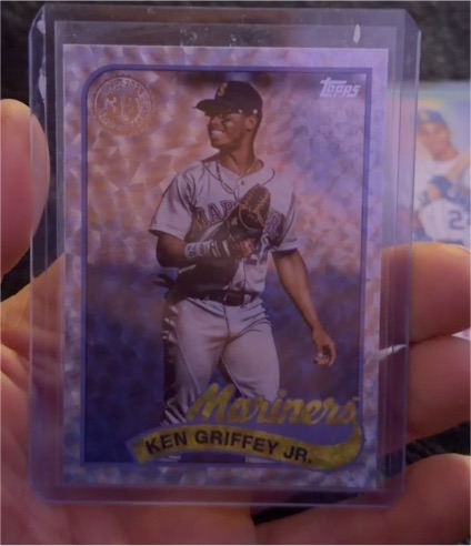 2024 Topps Series 1 #89B-25 Ken Griffey Jr. 1989 Topps Baseball 35th Anniversary — front