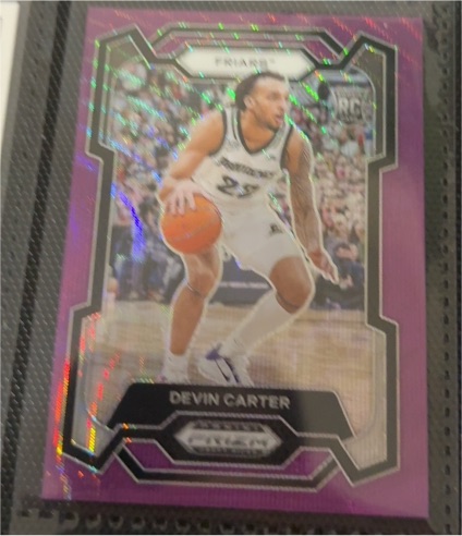 2024 Panini Prizm Draft Picks #27 Devin Carter — front