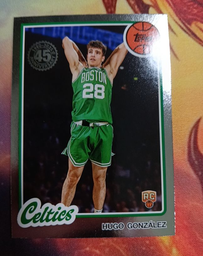 2025-26 Topps Basketball #80BK-100 Hugo González — front