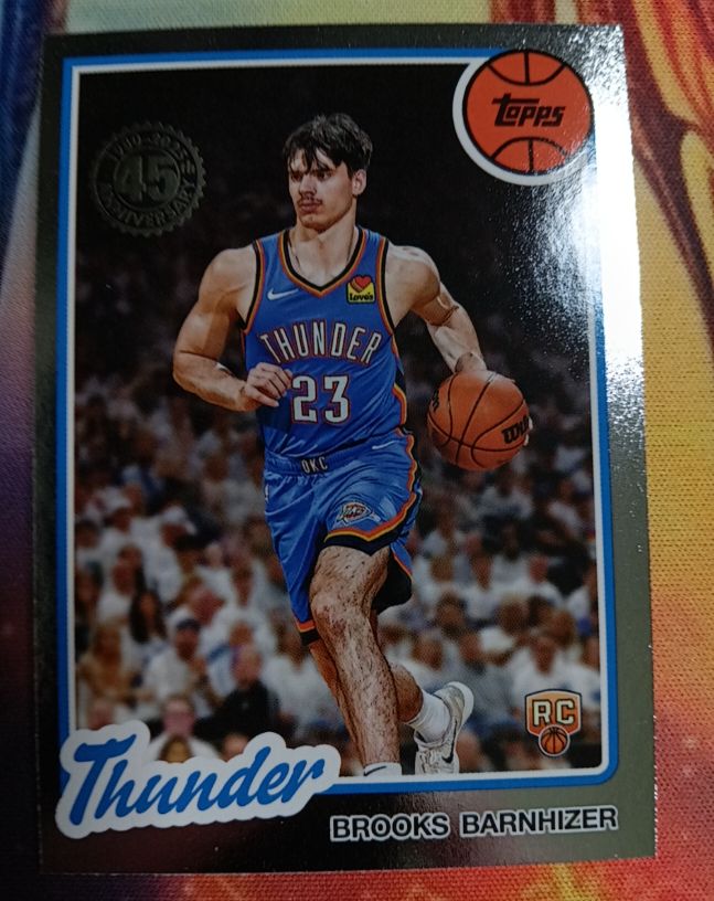 2025-26 Topps Basketball 45th Anniversary #80BK-87 Brooks Barnhizer — front
