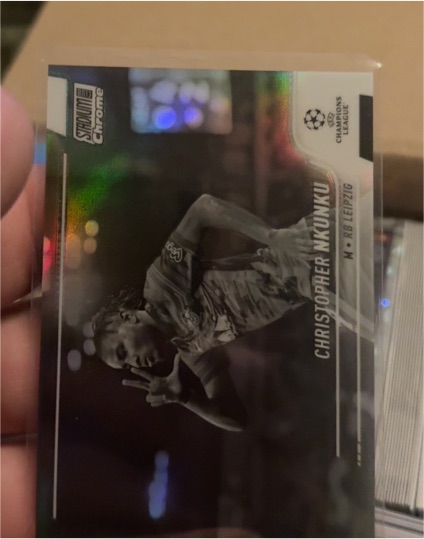 2021-22 Topps Stadium Club Chrome UEFA Champions League #77 Christopher Nkunku — front