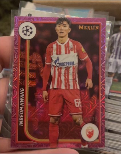 2023-24 Topps Merlin UEFA Club Competitions #62 Inbeom Hwang — front