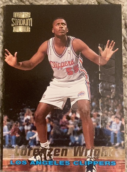 1996-97 Topps Stadium Club Rookies #R7 Lorenzen Wright — front
