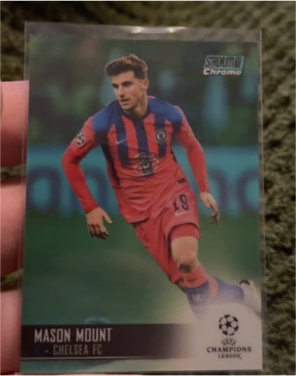 2020-21 Topps Stadium Club Chrome UEFA Champions League #28 Mason Mount — front