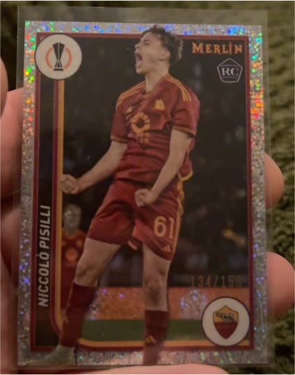 2023-24 Topps Merlin UEFA Club Competitions #141 Niccolo Pisilli RC — front