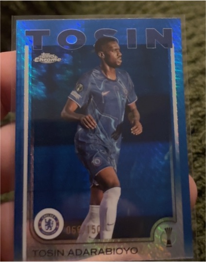 2024-25 Topps Chrome UEFA Club Competitions #102 Tosin Adarabioyo — front