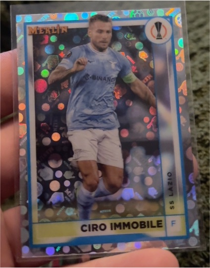 2022-23 Topps Merlin Chrome UEFA #131 Ciro Immobile — front