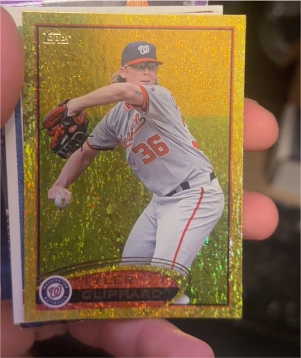 2012 Topps #503 Tyler Clippard — front