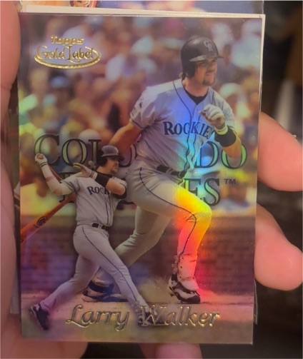 1999 Topps Gold Label #45 Larry Walker — front