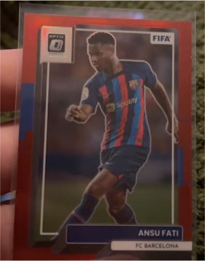 2022-23 Donruss Optic #31 Ansu Fati — front