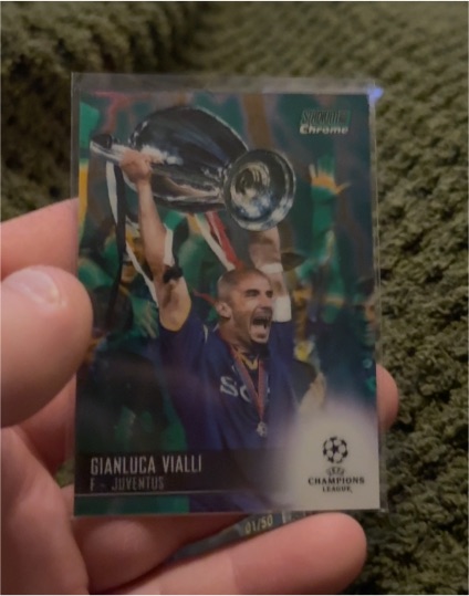 2020-21 Topps Stadium Club Chrome UEFA Champions League #24 Gianluca Vialli — front