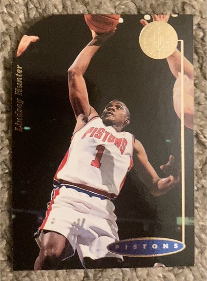 1994-95 SP Championship #58 Lindsey Hunter — front