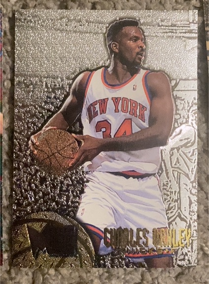 1995-96 Fleer Metal #73 Charles Oakley — front