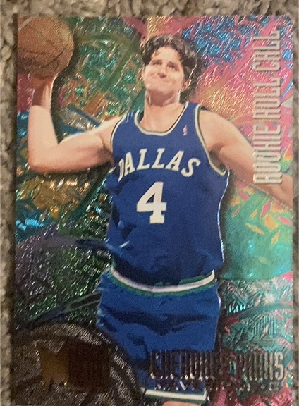 1995-96 Fleer Metal Rookie Roll Call #R4 Cherokee Parks — front