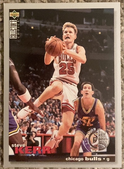 1995-96 Upper Deck Collector's Choice #135 Steve Kerr — front