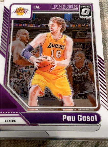 2024-25 Donruss Optic #234 Pau Gasol — front
