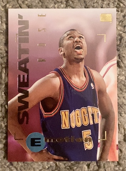 1994-95 SkyBox Emotion #25 Jalen Rose — front