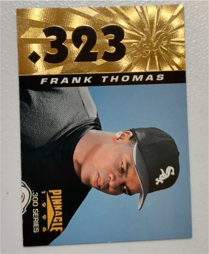 1996 Pinnacle #323 Frank Thomas — front